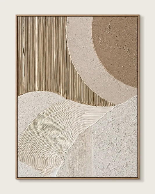 Abstract Texture Wabi Sabi Canvas Painting No.090