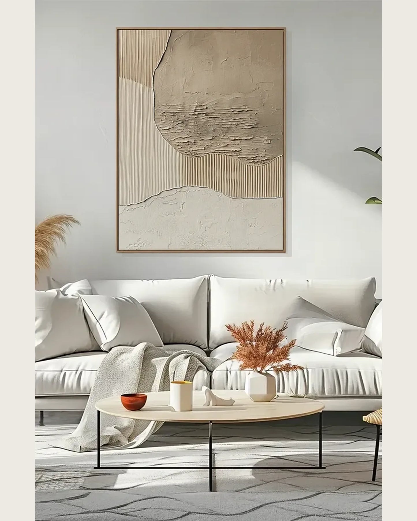 Abstract Texture Wabi Sabi Wall Art No.086