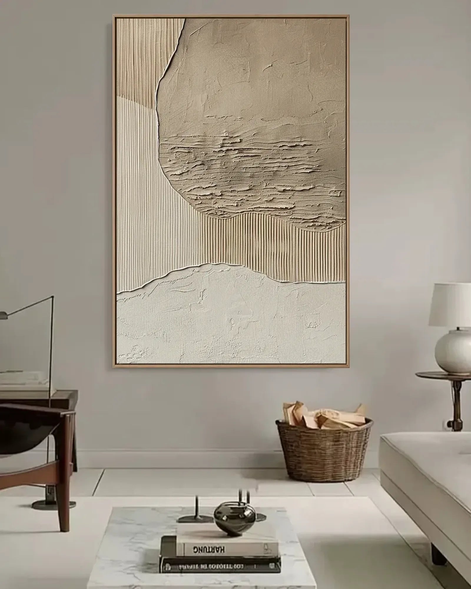 Abstract Texture Wabi Sabi Wall Art No.086