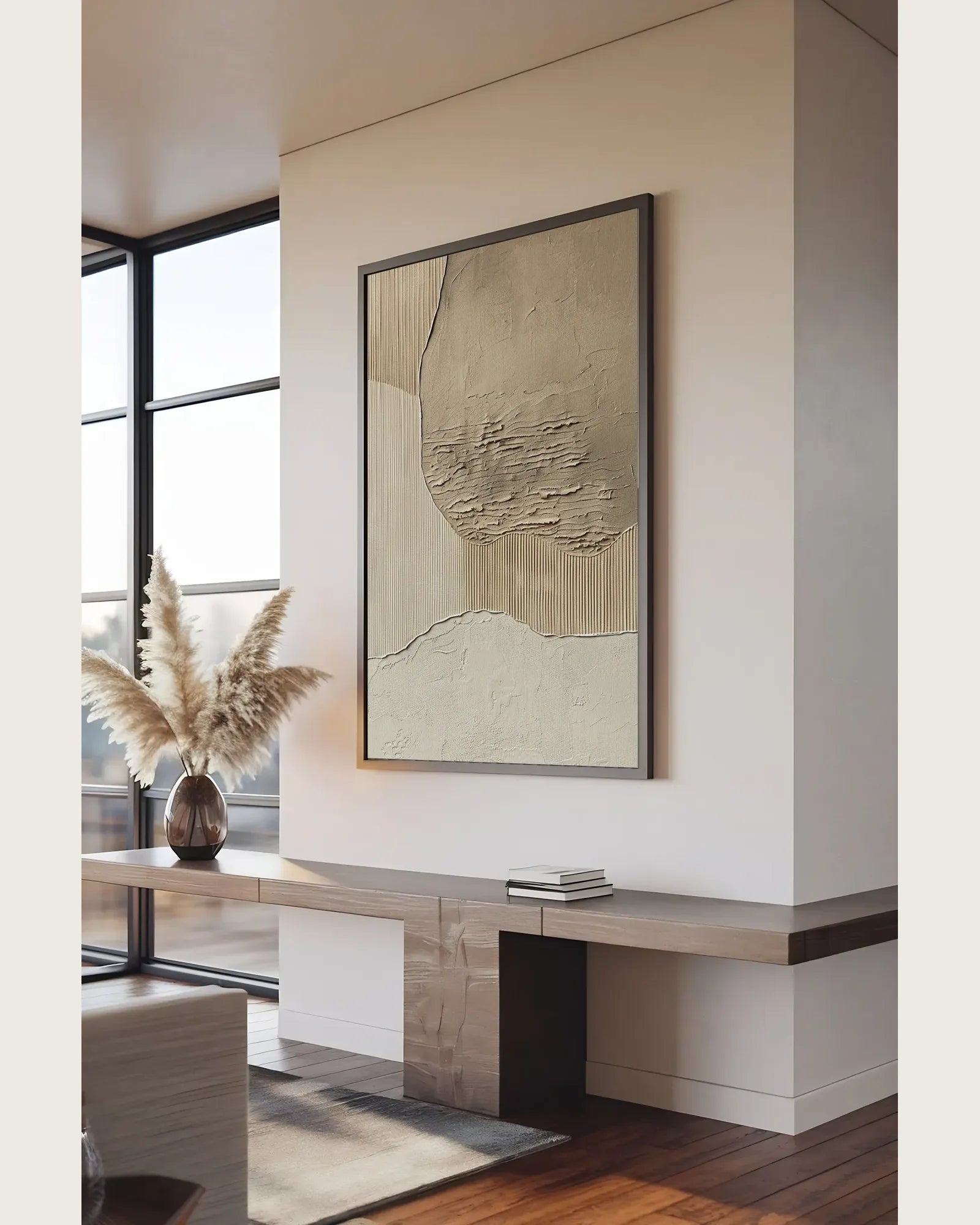 Abstract Texture Wabi Sabi Wall Art No.086