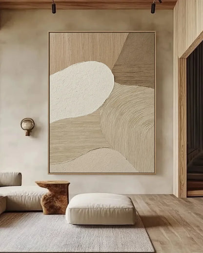 Abstract Texture Wabi Sabi Wall Decor No.089