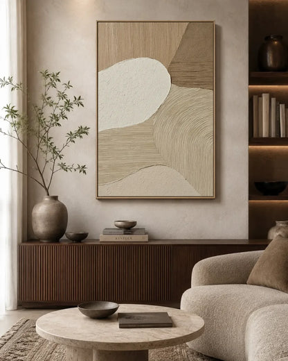 Abstract Texture Wabi Sabi Wall Decor No.089