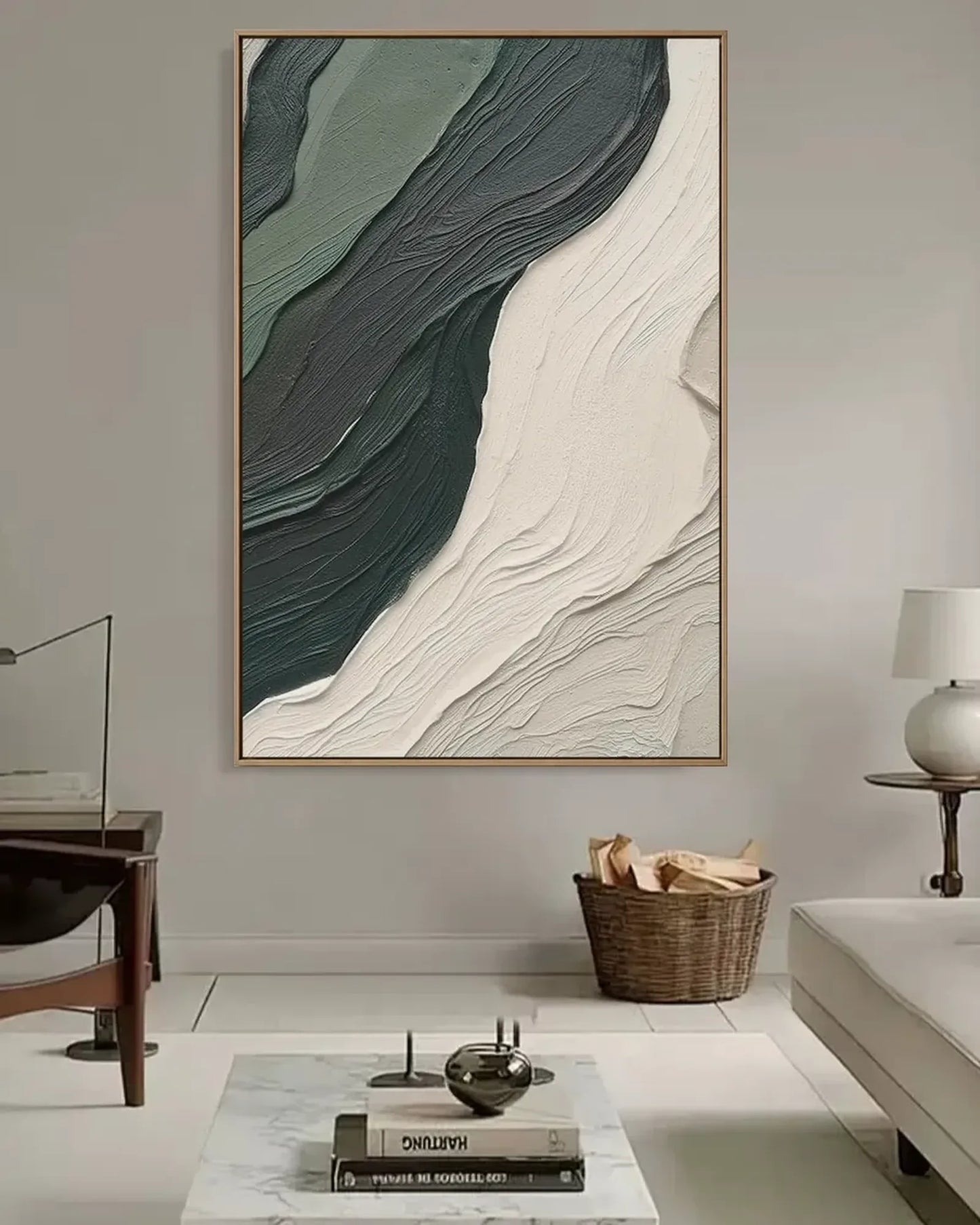 Abstract Wabi Sabi Canvas Art No.077