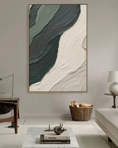Abstract Wabi Sabi Canvas Art No.077