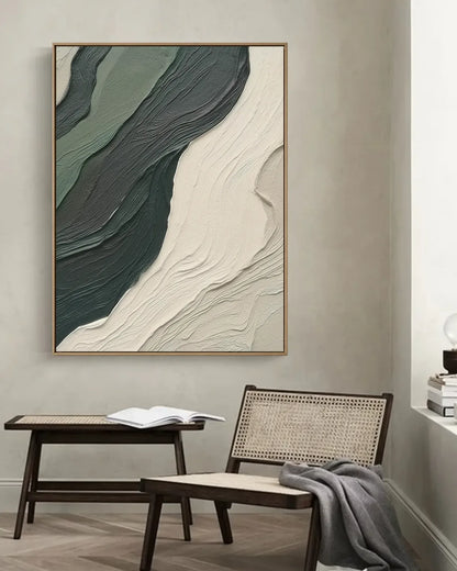 Abstract Wabi Sabi Canvas Art No.077