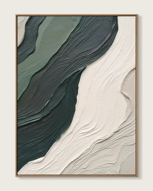Abstract Wabi Sabi Canvas Art No.077