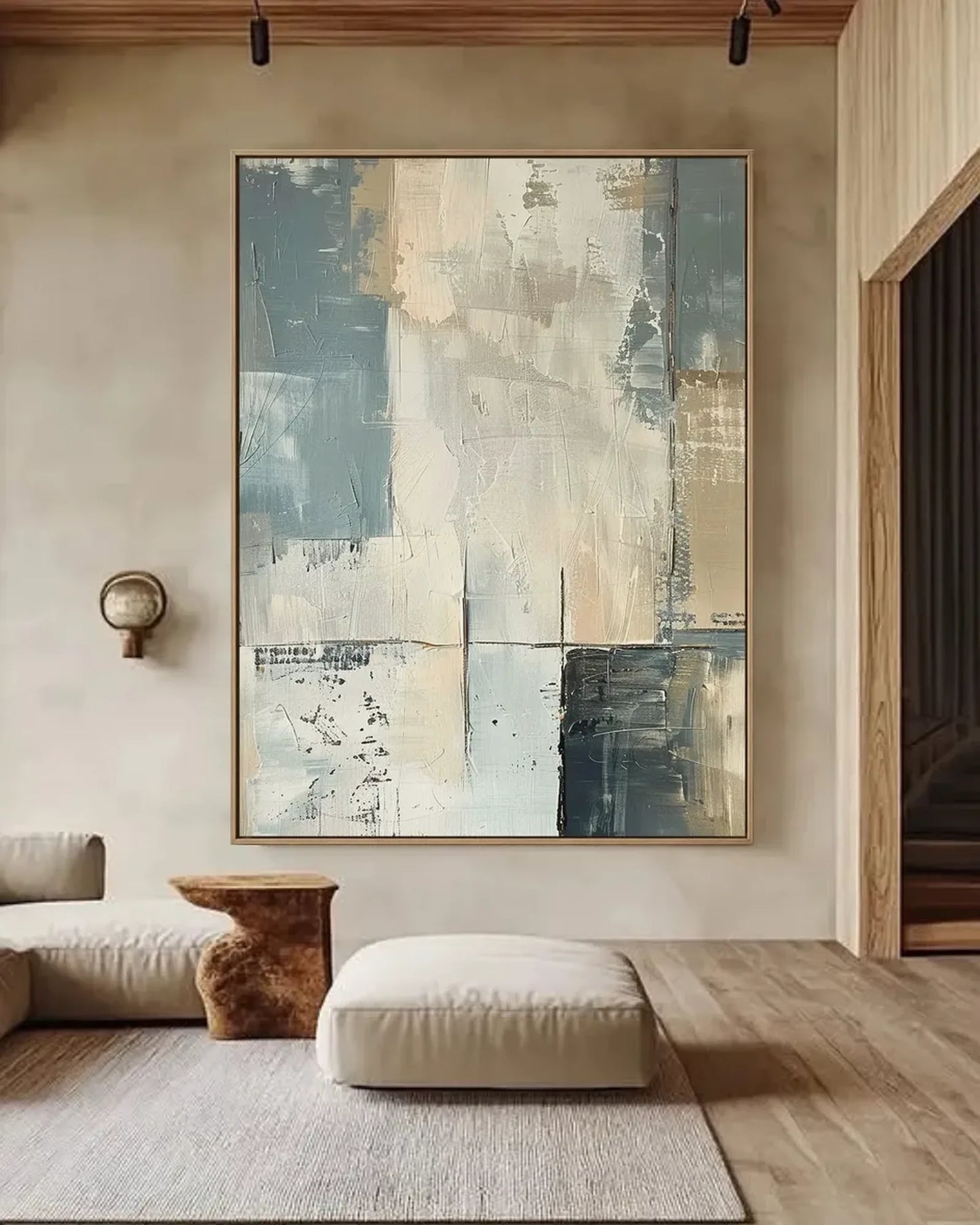 Abstract Wabi Sabi Minimalist Artwork No.073