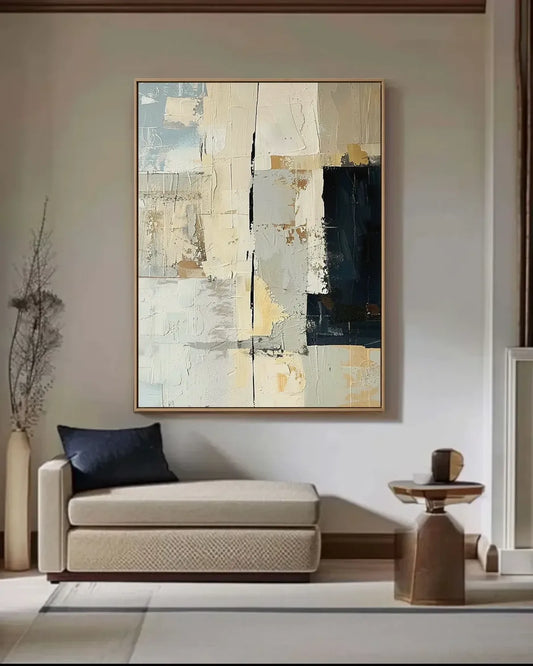 Abstract Wabi Sabi Minimalist Canvas Art No.072