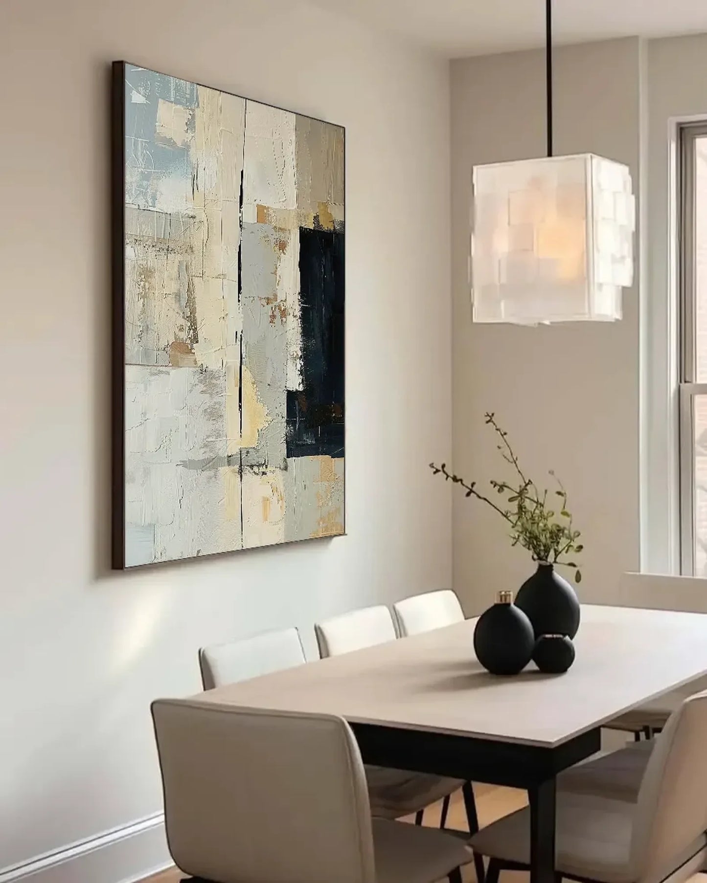 Abstract Wabi Sabi Minimalist Canvas Art No.072