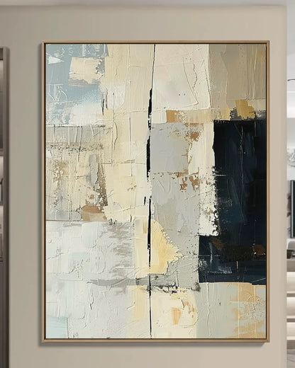 Abstract Wabi Sabi Minimalist Canvas Art No.072