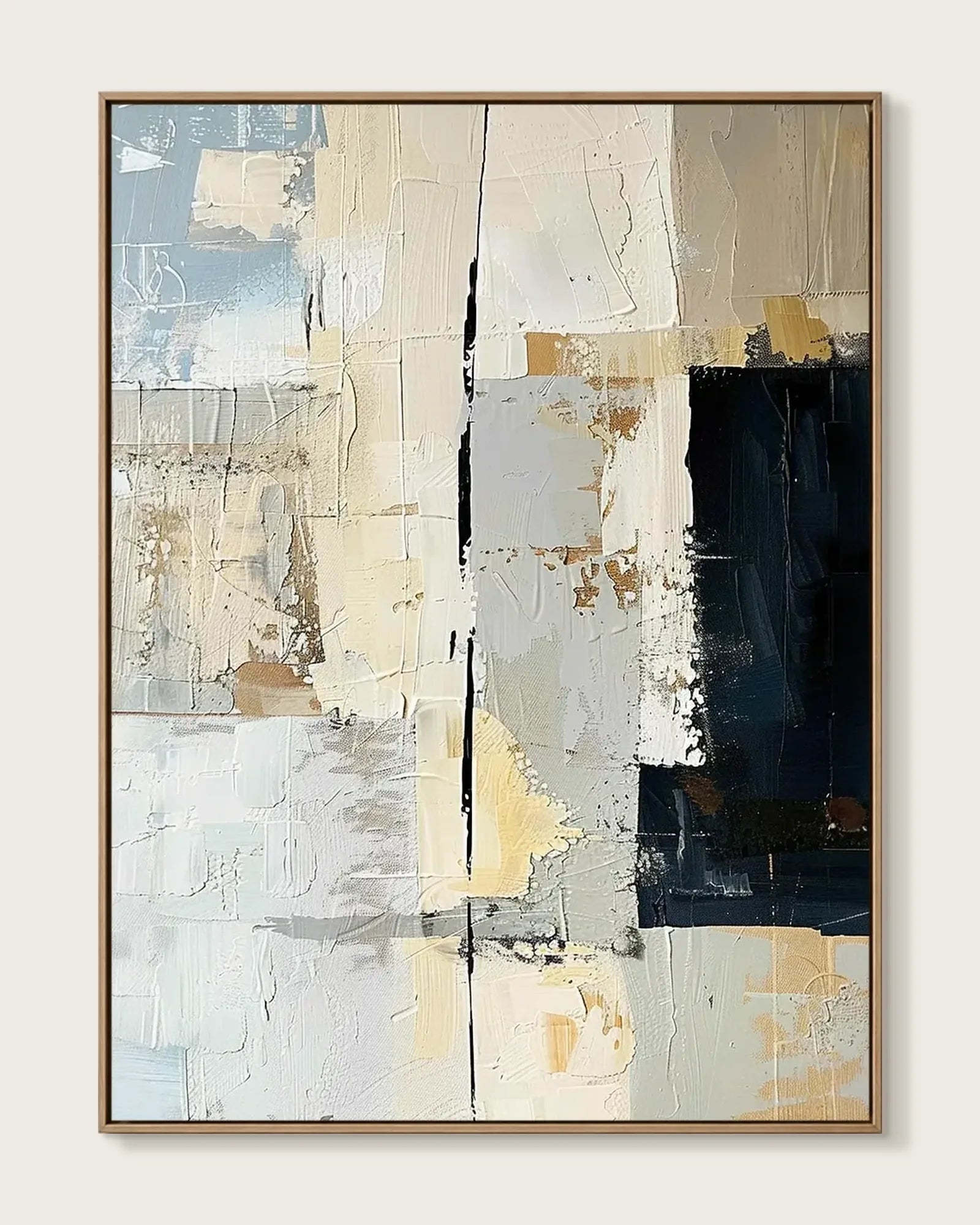 Abstract Wabi Sabi Minimalist Canvas Art No.072
