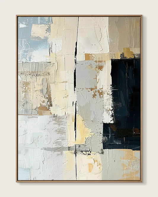 Abstract Wabi Sabi Minimalist Canvas Art No.072