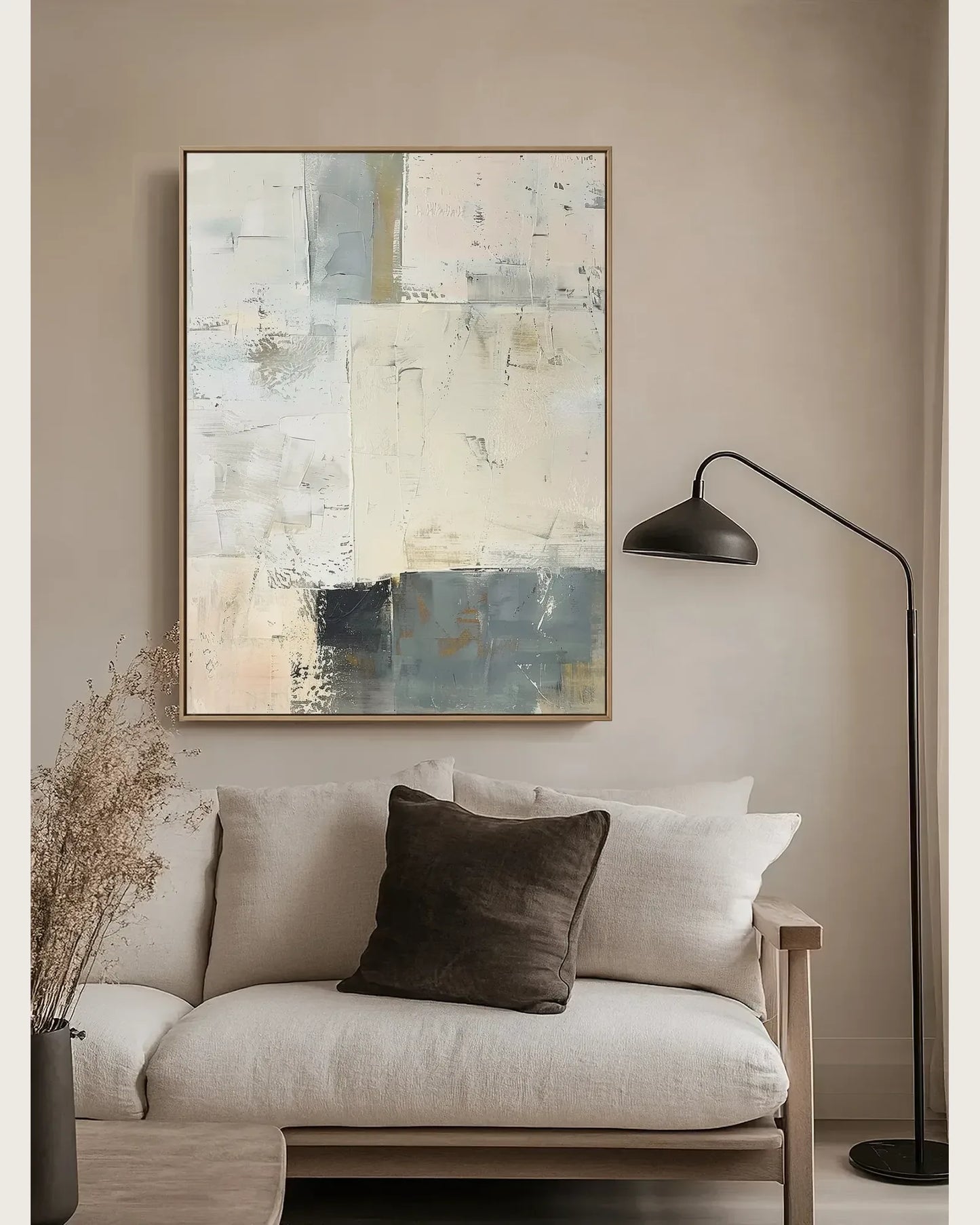 Abstract Wabi Sabi Minimalist Wall Art No.071