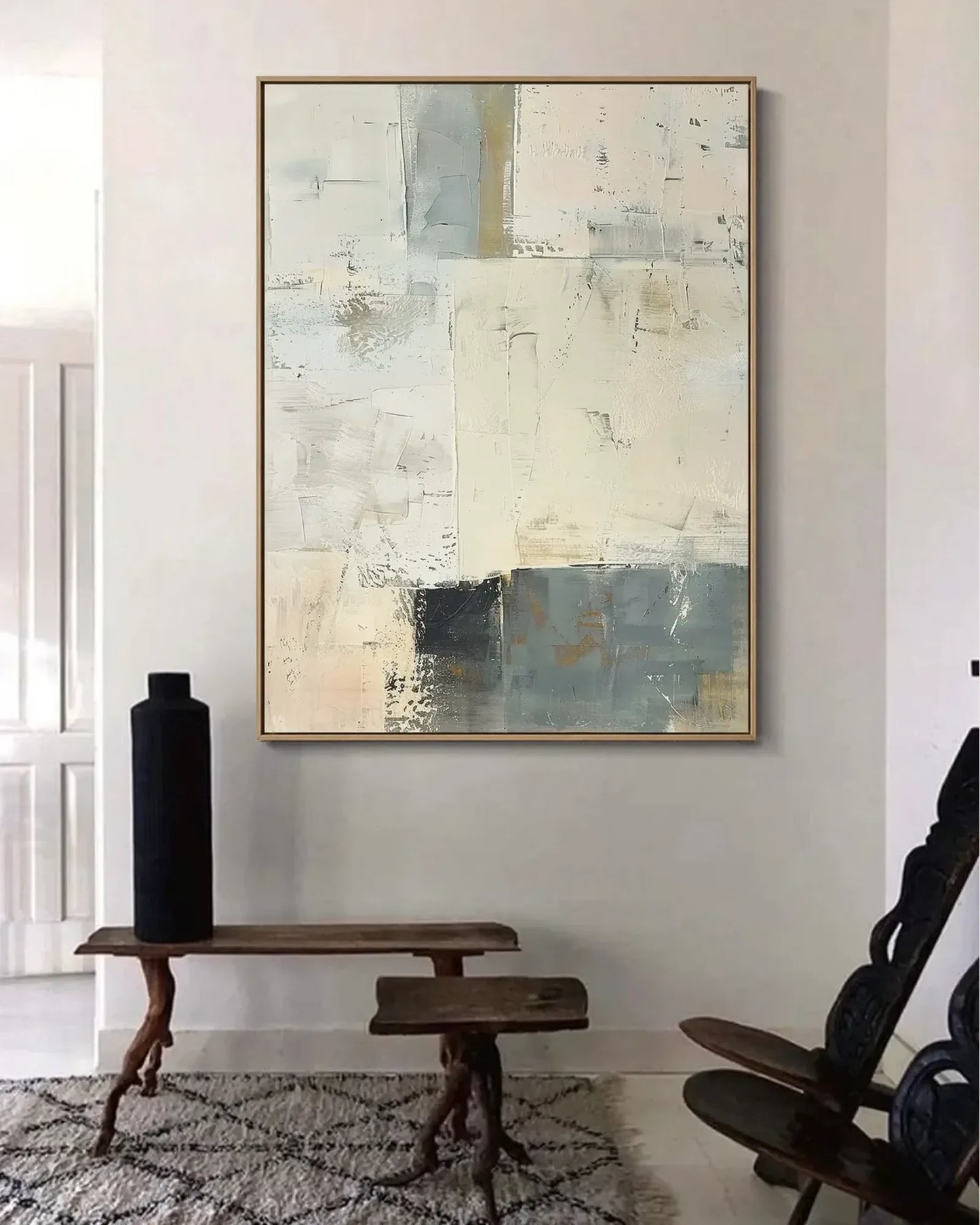 Abstract Wabi Sabi Minimalist Wall Art No.071
