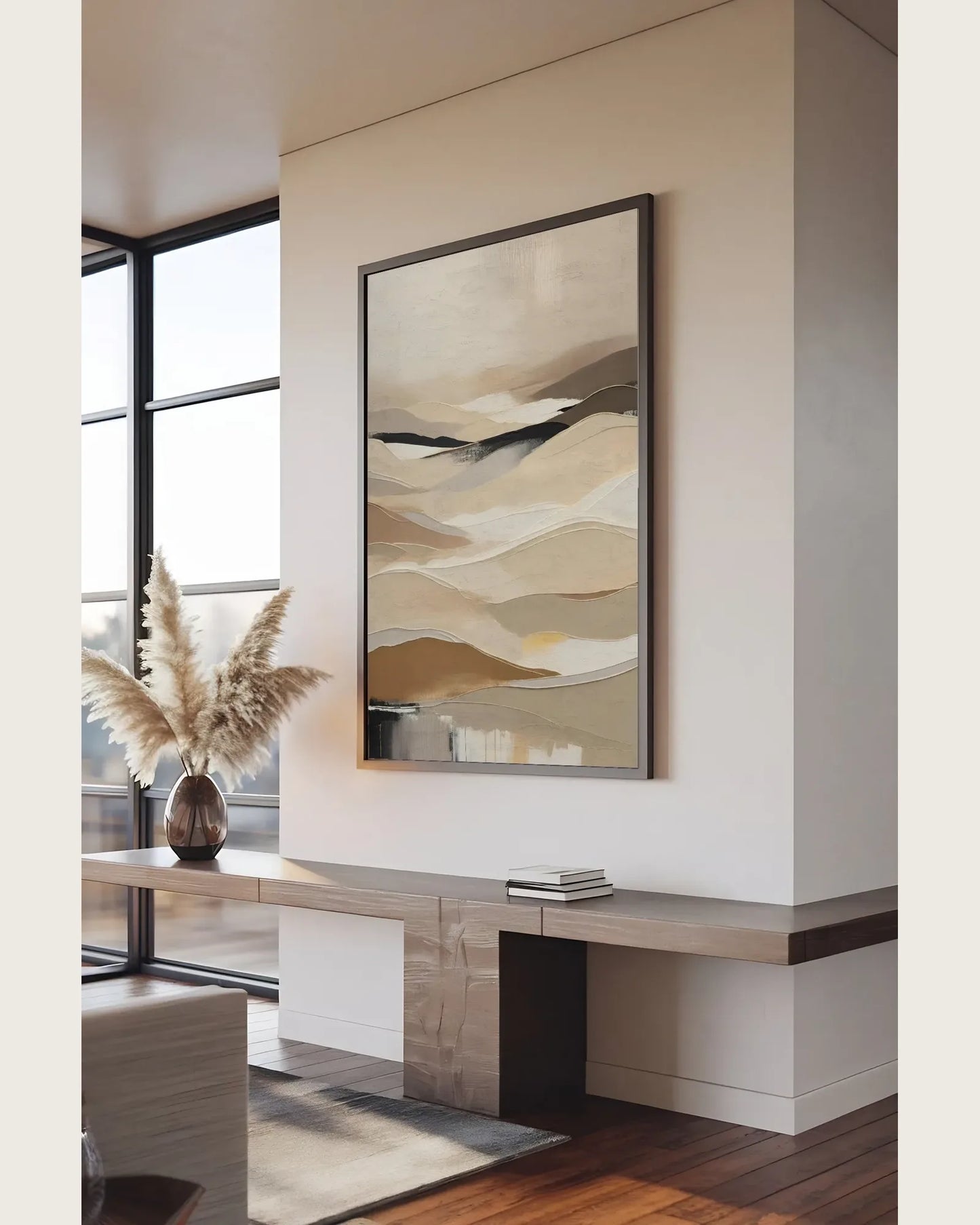 Abstract Wabi Sabi Wall Art No.076