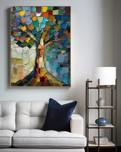 Artistic Texture Canvas Painting No.010