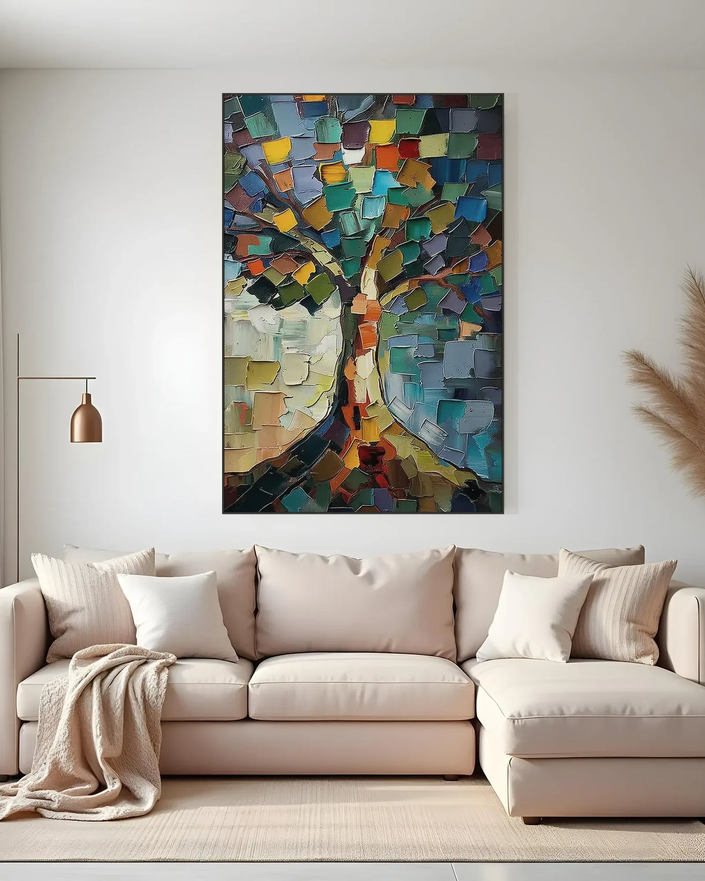 Artistic Texture Canvas Painting No.010