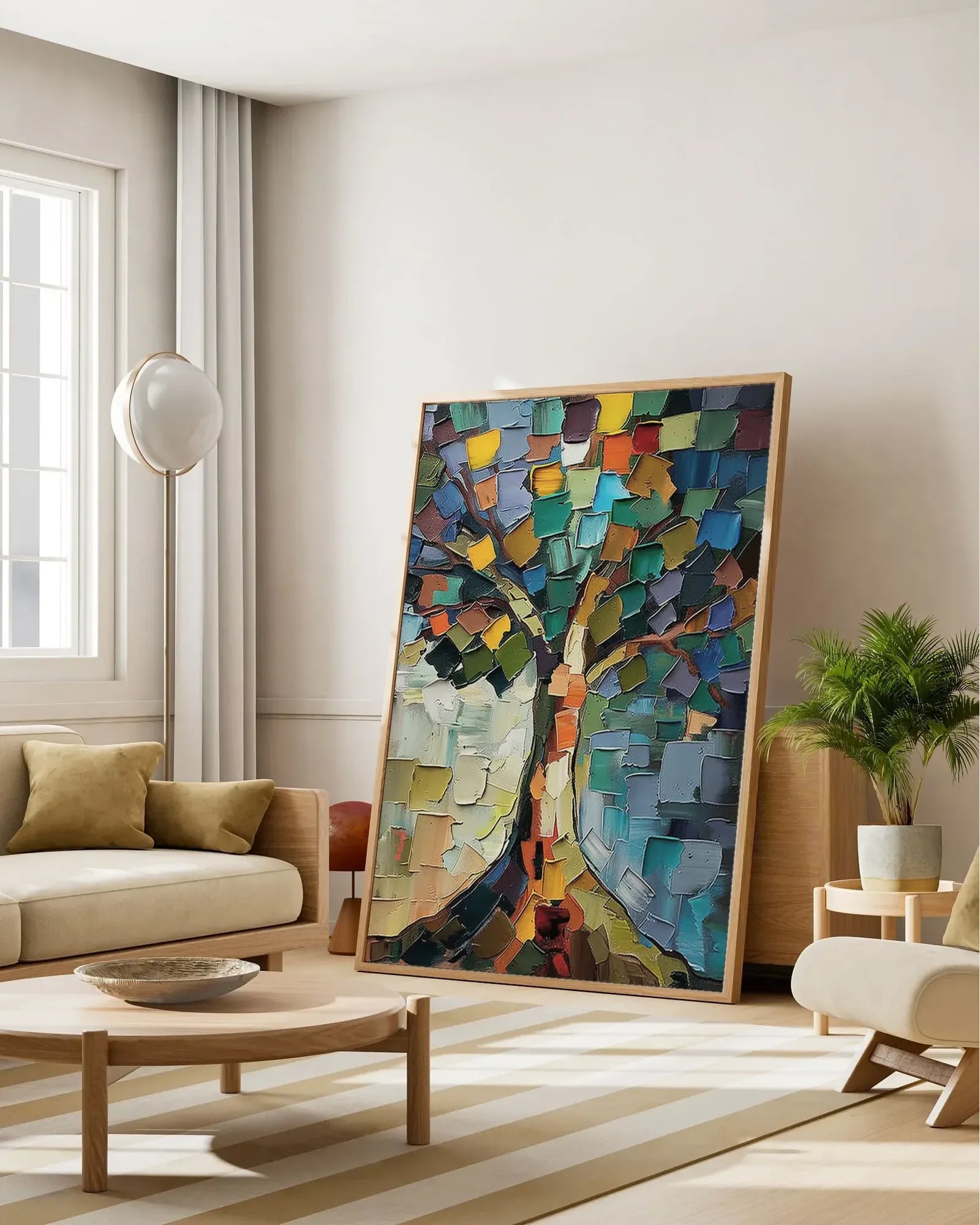 Artistic Texture Canvas Painting No.010