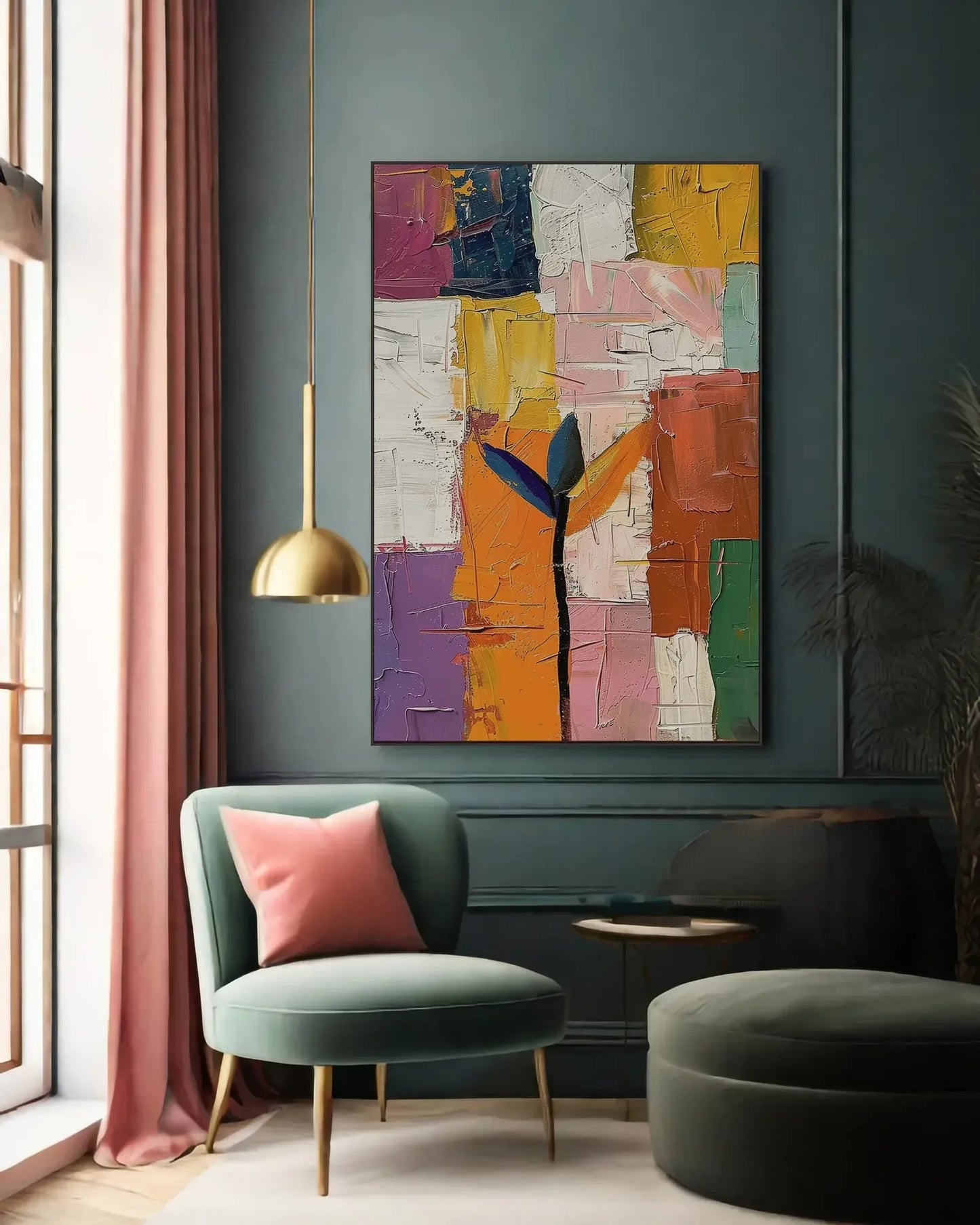 Artistic Texture Wall Decor No.009