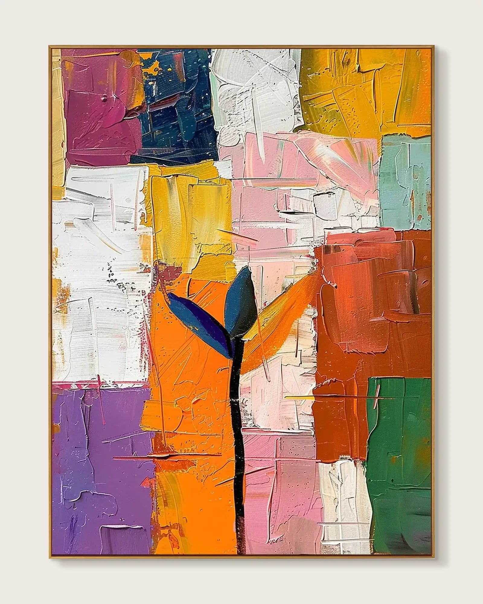 Artistic Texture Wall Decor No.009