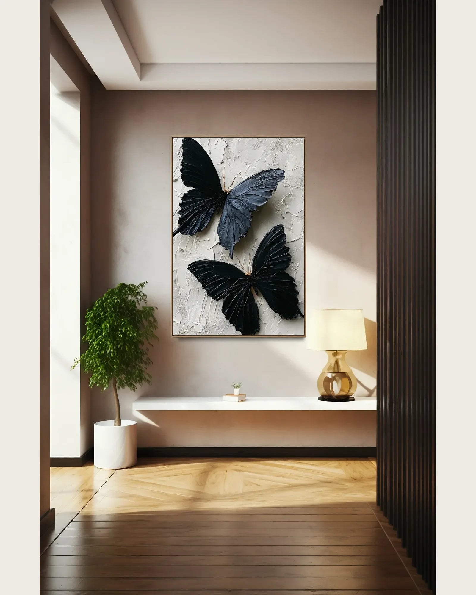 Black Butterfly Artwork No.092
