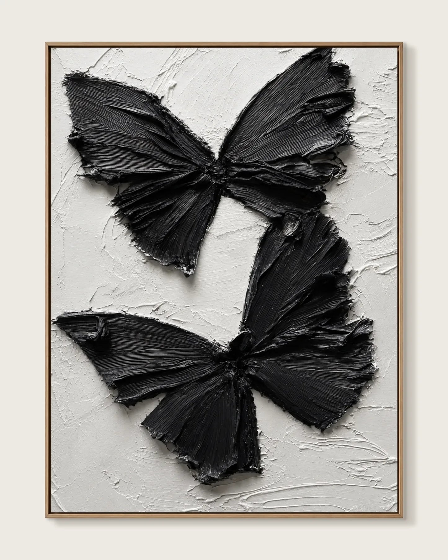 Black Butterfly Canvas Painting No.094