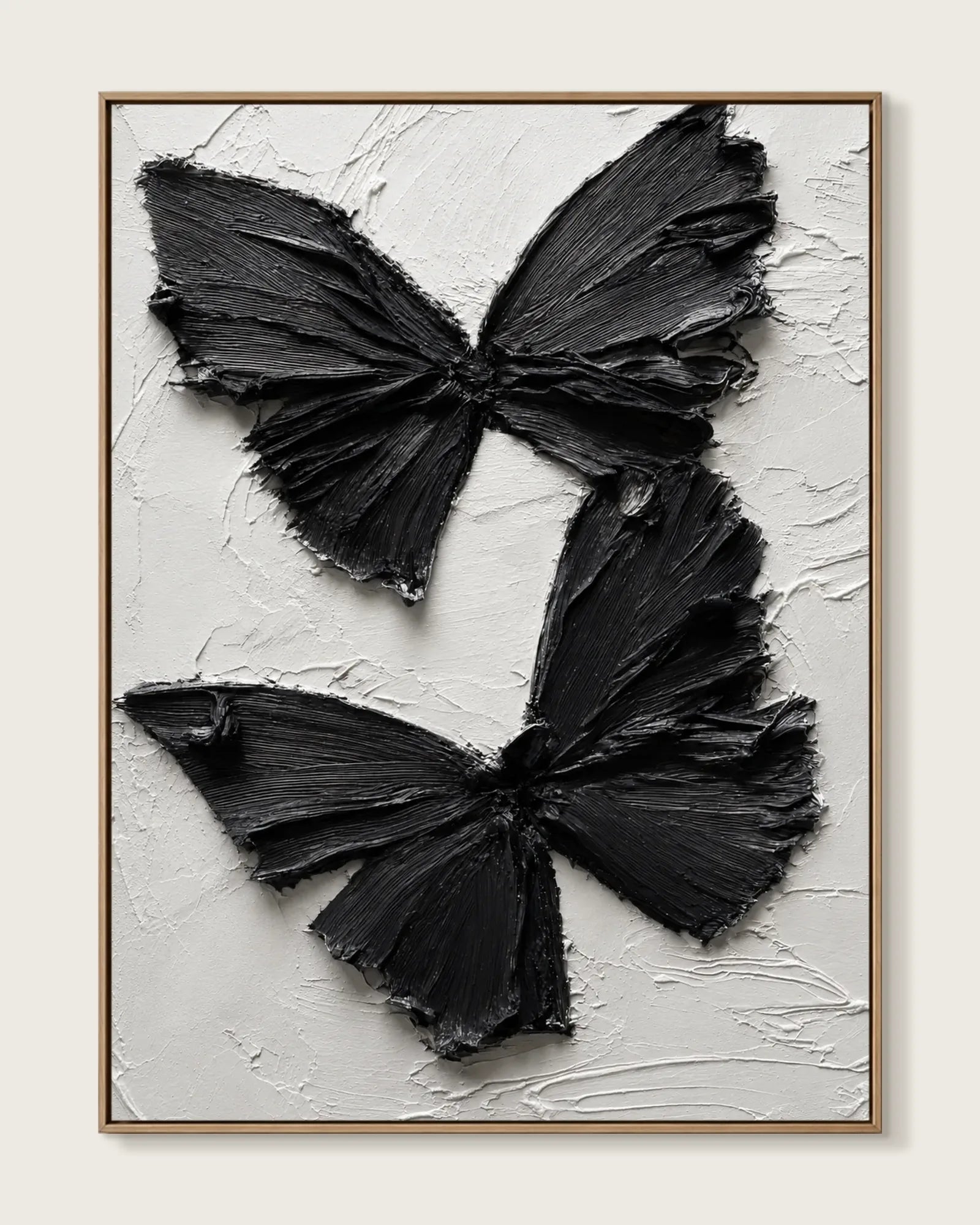 Black Butterfly Canvas Painting No.094