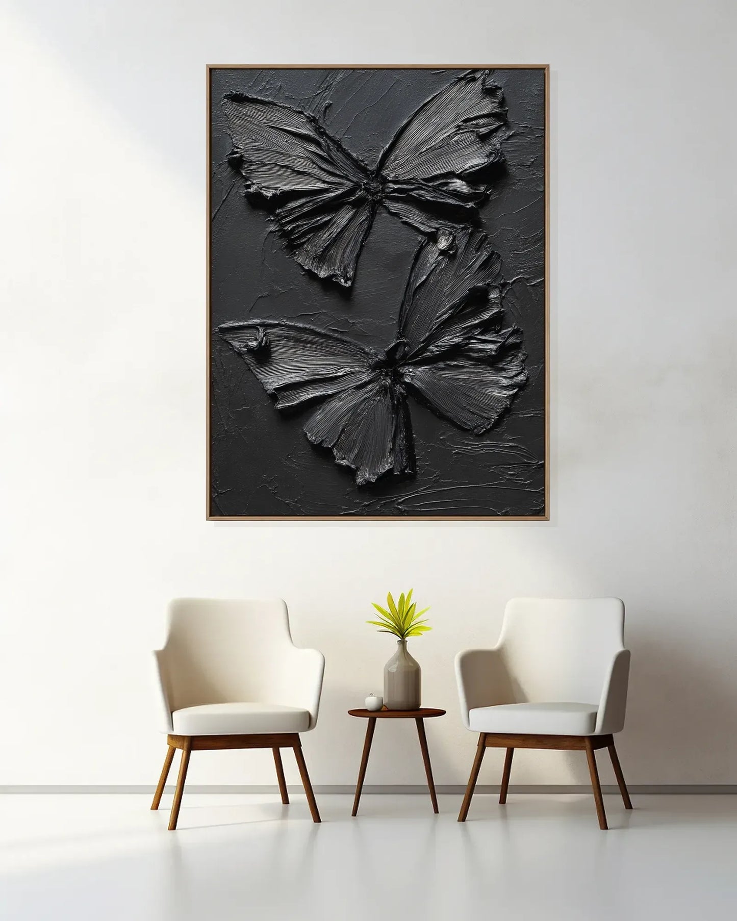 Black Butterfly Wall Decor No.093