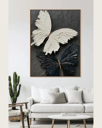 Black And White Butterfly Artwork No.102