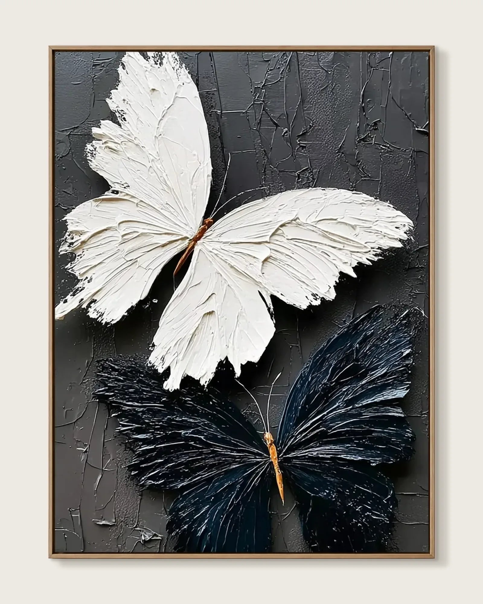 Black And White Butterfly Artwork No.102