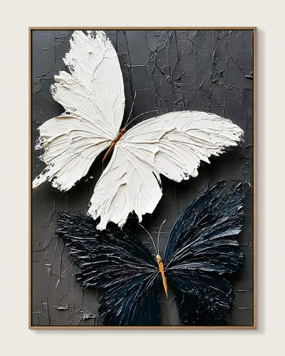 Black And White Butterfly Artwork No.102