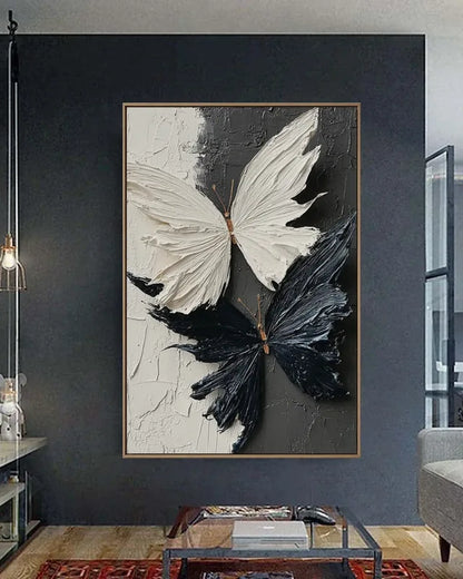 Black And White Butterfly Wall Decor No.103