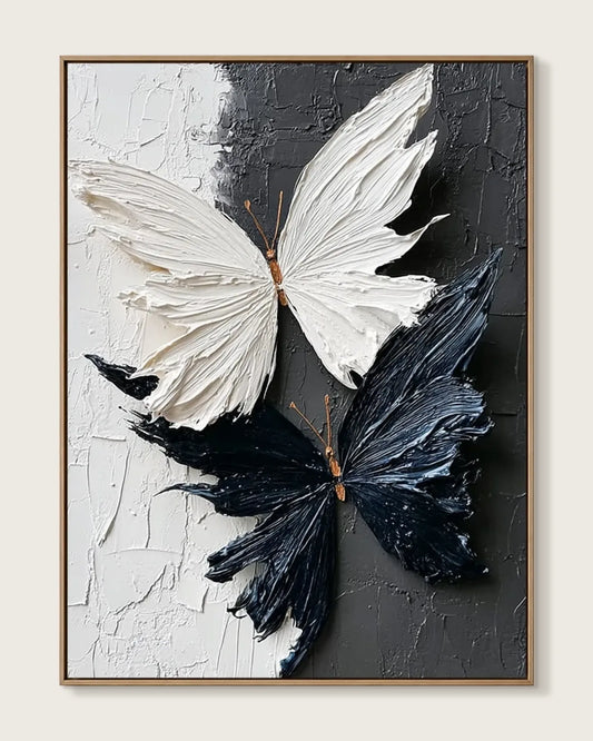 Black And White Butterfly Wall Decor No.103