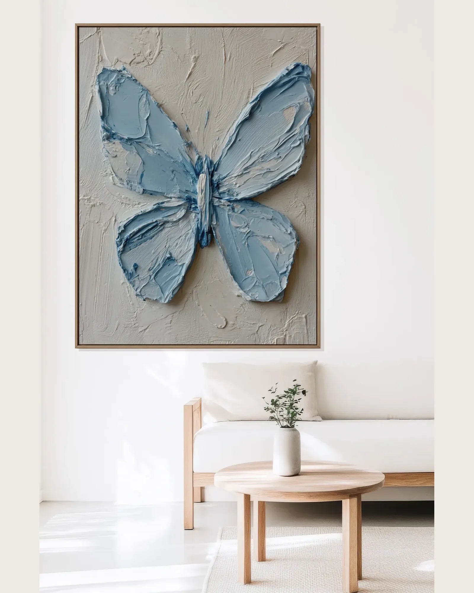 Blue Butterfly Artwork No.132