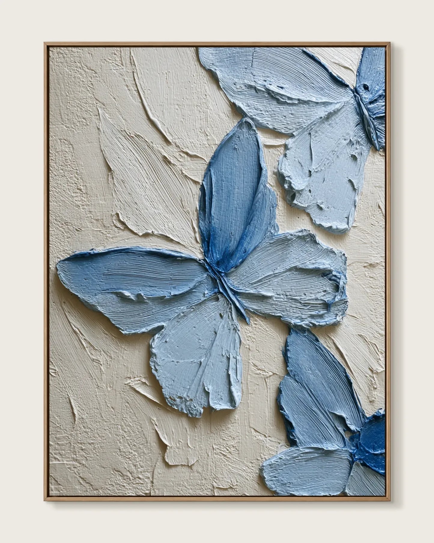 Blue Butterfly Canvas Art No.131