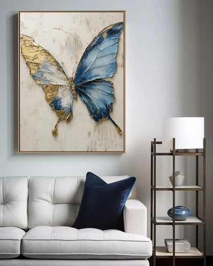 Blue Butterfly Painting No.135