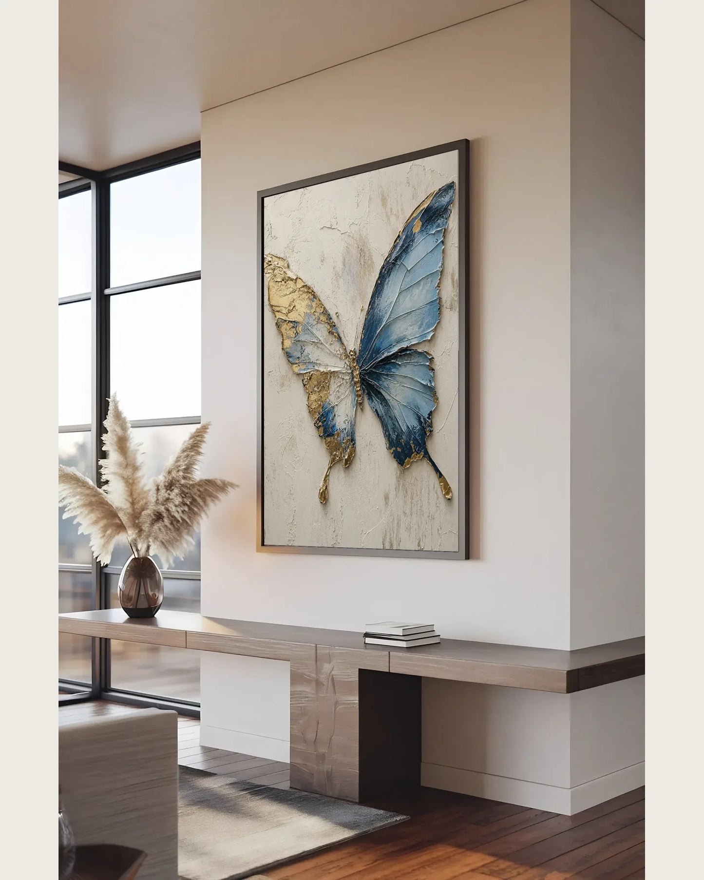 Blue Butterfly Painting No.135
