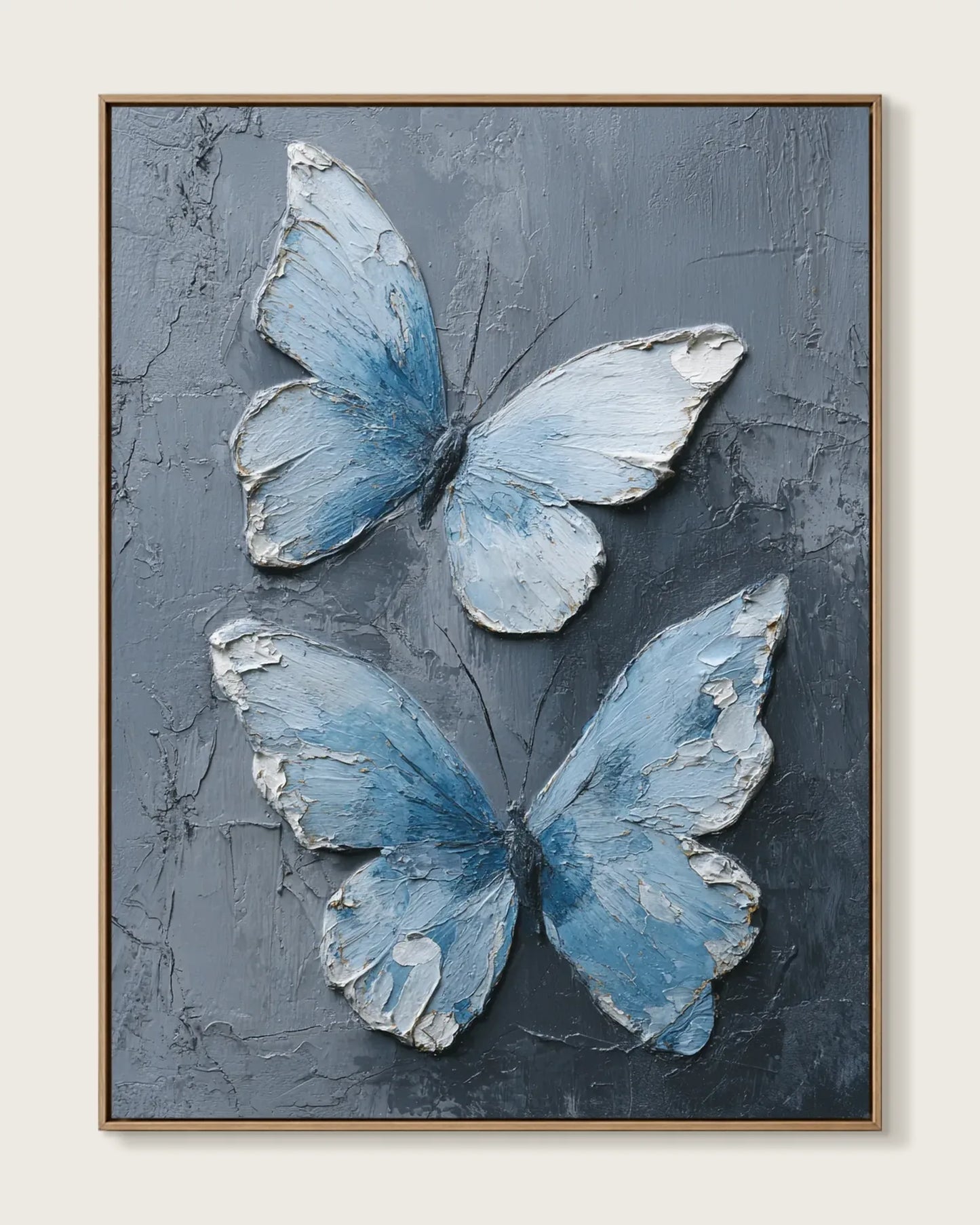 Blue Butterfly Wall Art No.130
