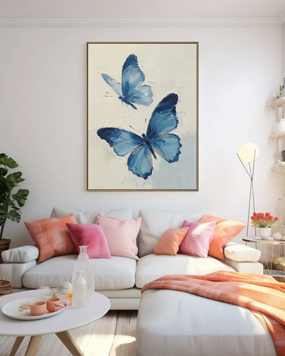 Blue Butterfly Wall Decor No.133