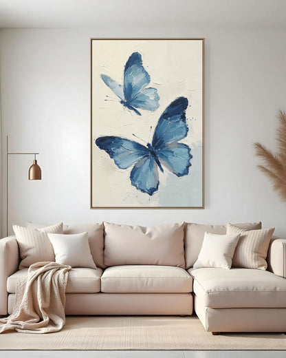 Blue Butterfly Wall Decor No.133