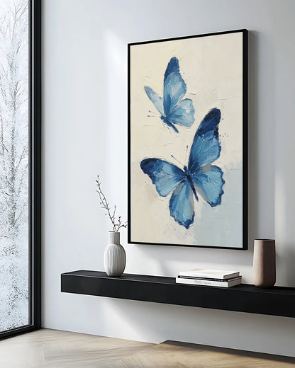 Blue Butterfly Wall Decor No.133