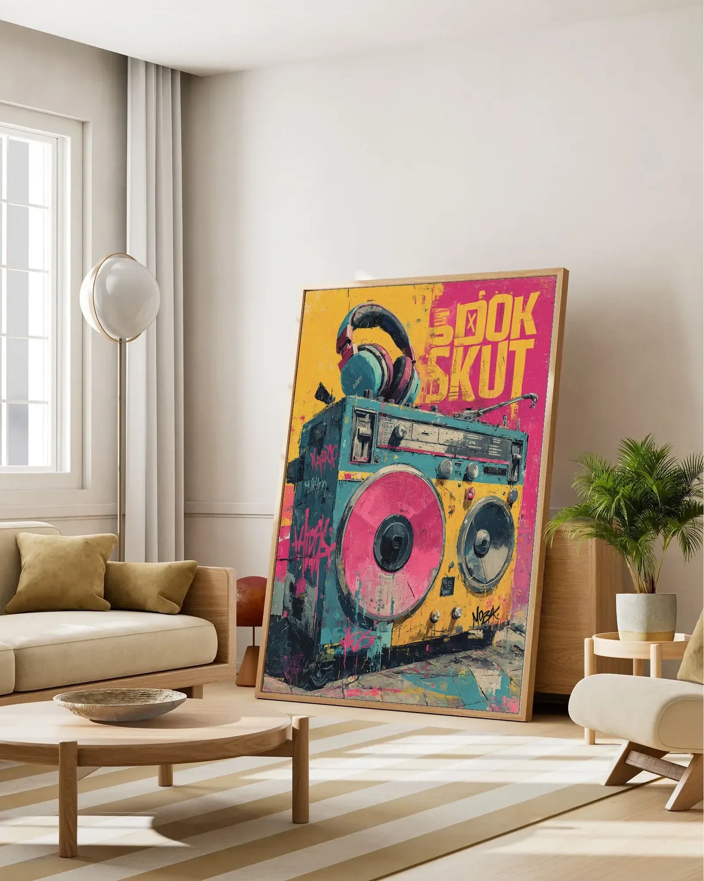 Brooklyn Street Canvas Painting No.010