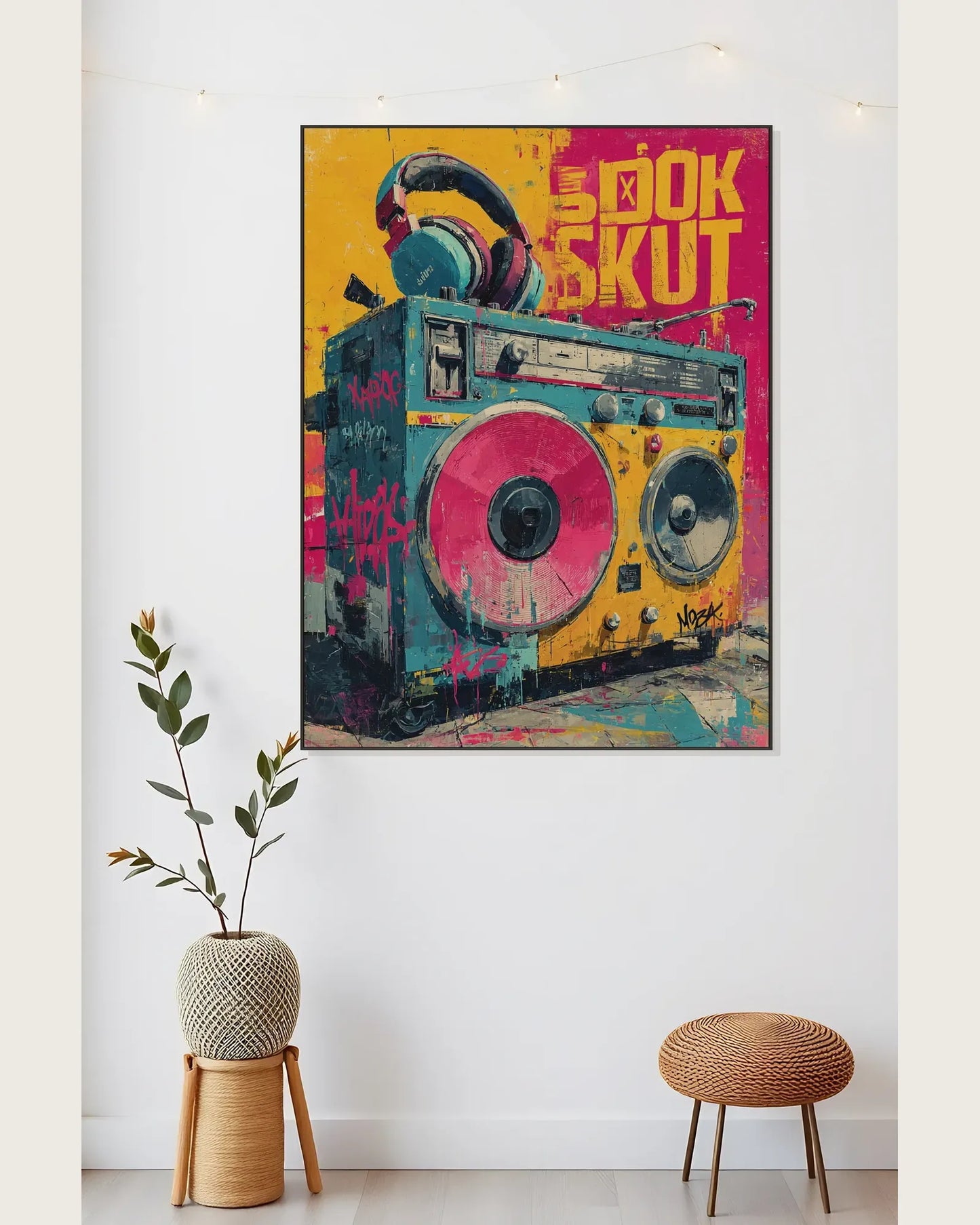 Brooklyn Street Canvas Painting No.010