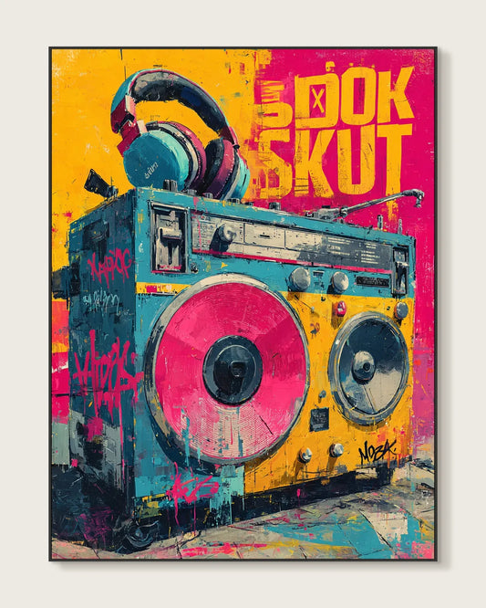 Brooklyn Street Canvas Painting No.010