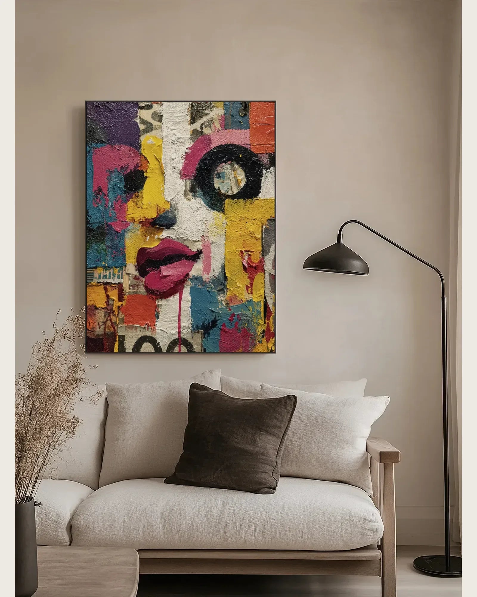 Cartoon Graffiti Canvas Art No.023