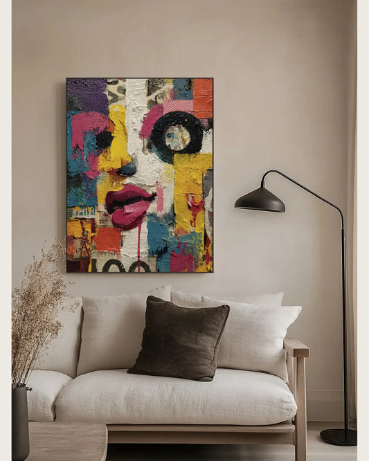 Cartoon Graffiti Canvas Art No.023