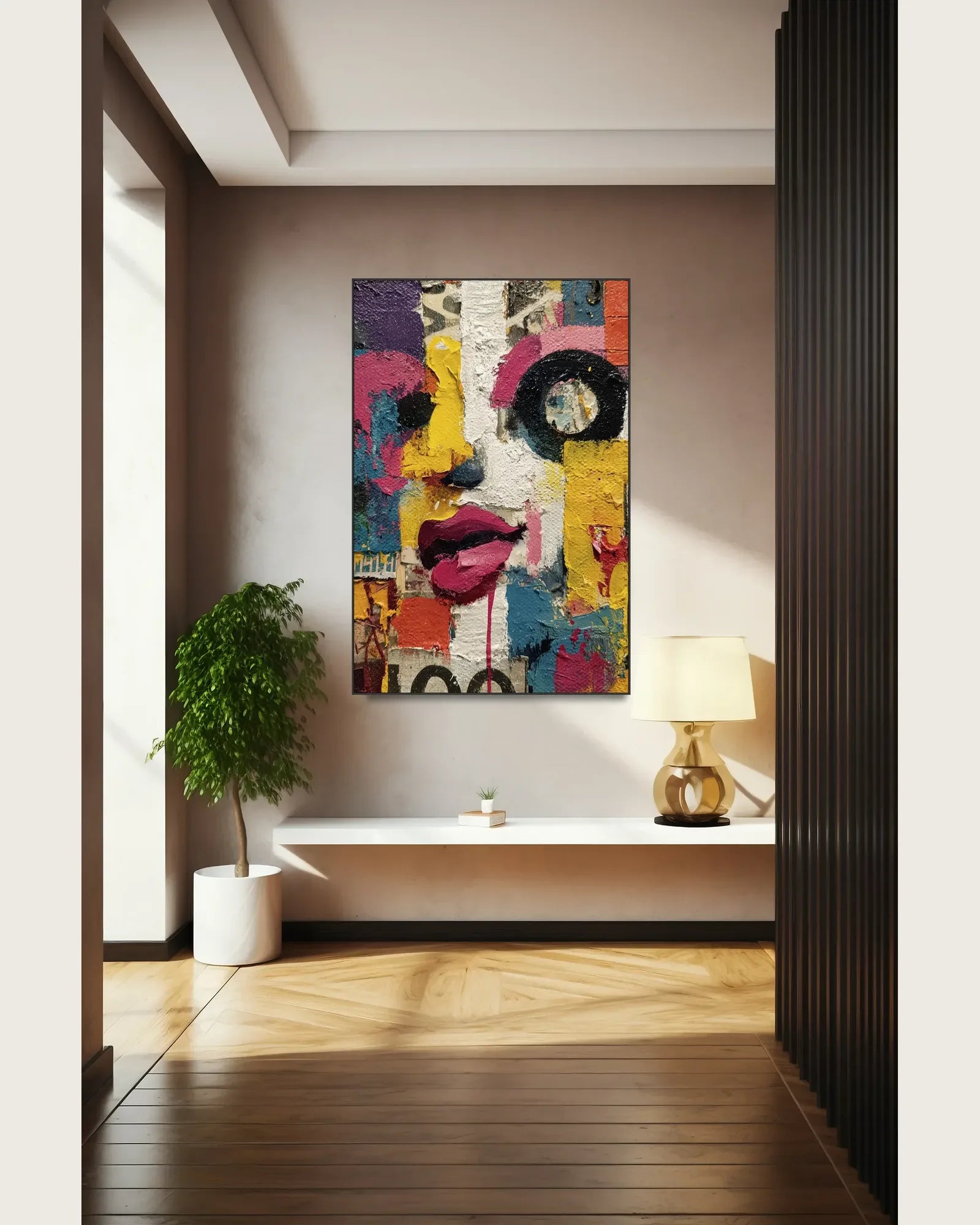 Cartoon Graffiti Canvas Art No.023