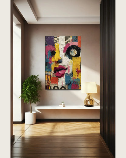 Cartoon Graffiti Canvas Art No.023