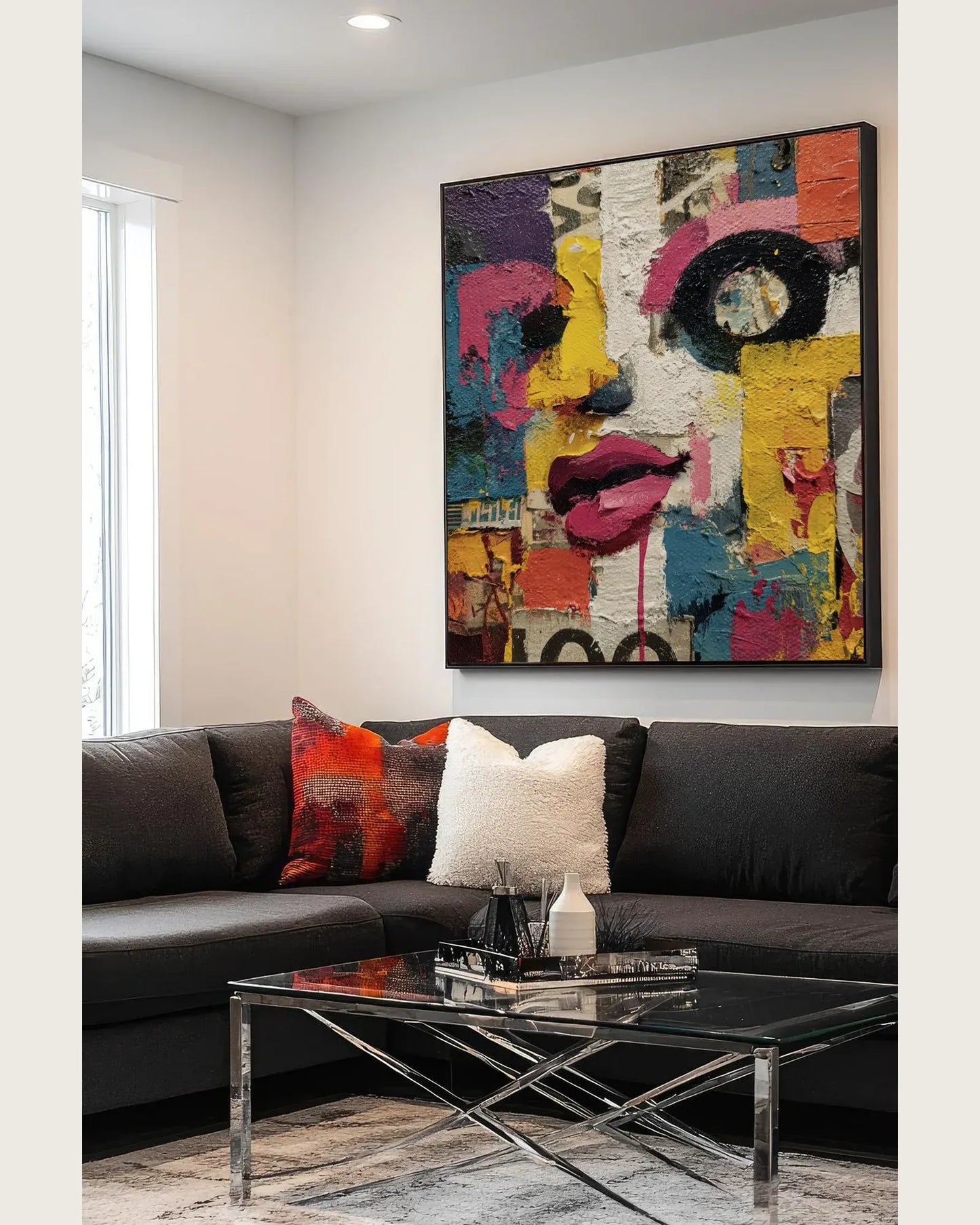 Cartoon Graffiti Canvas Art No.023