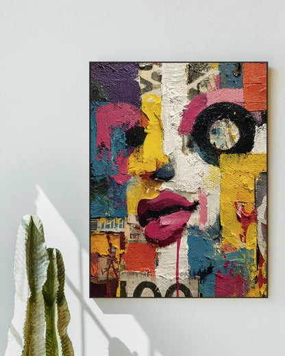 Cartoon Graffiti Canvas Art No.023